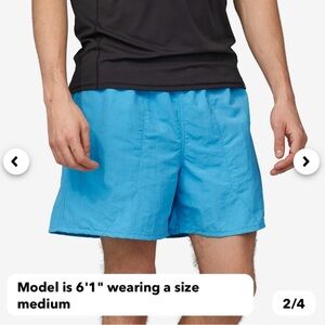 NWT Patagonia Men's 5" Baggies Shorts. Size XL.